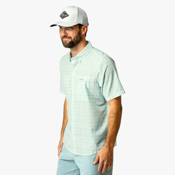 Aftco Seabreeze Tech Button Down Shirt - Image 3