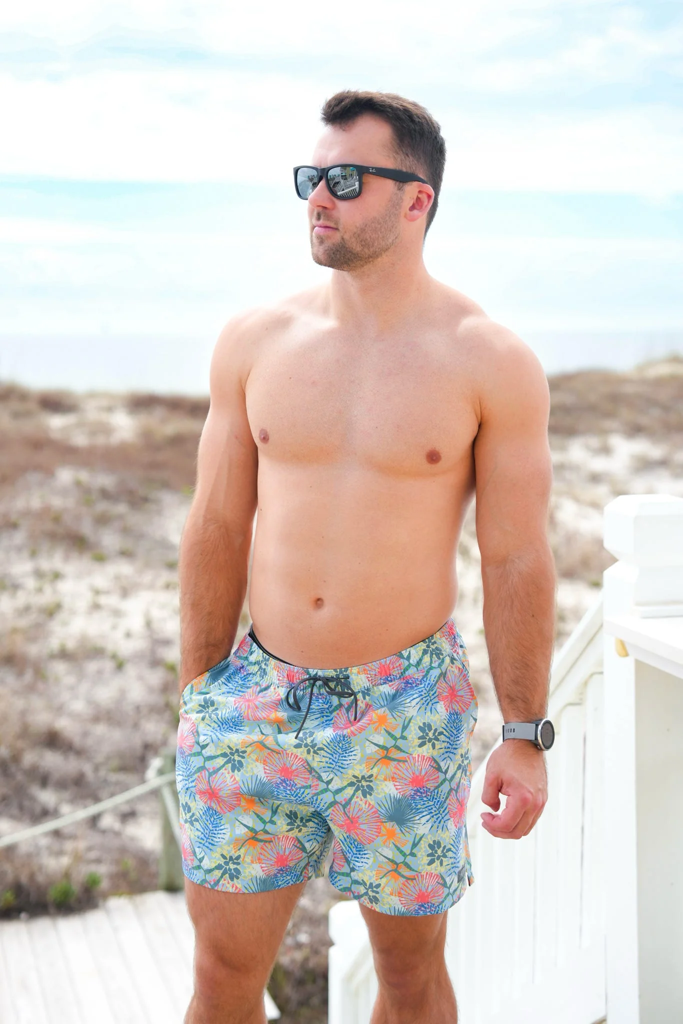 Aftco Strike Swim Short Print - Image 7