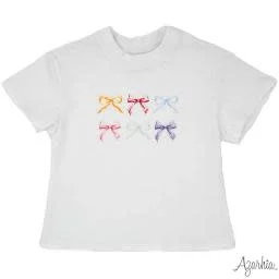 Girls' Azarhia Bows Tee - Image 5