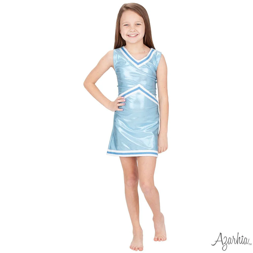 Girls' Azarhia Shimmer Cheer Suit - Image 3