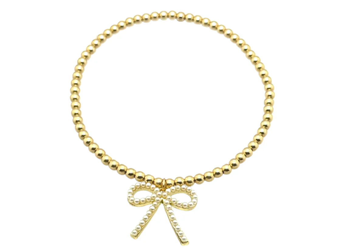 Bara Boheme Bracelet with pearl bow - Image 2