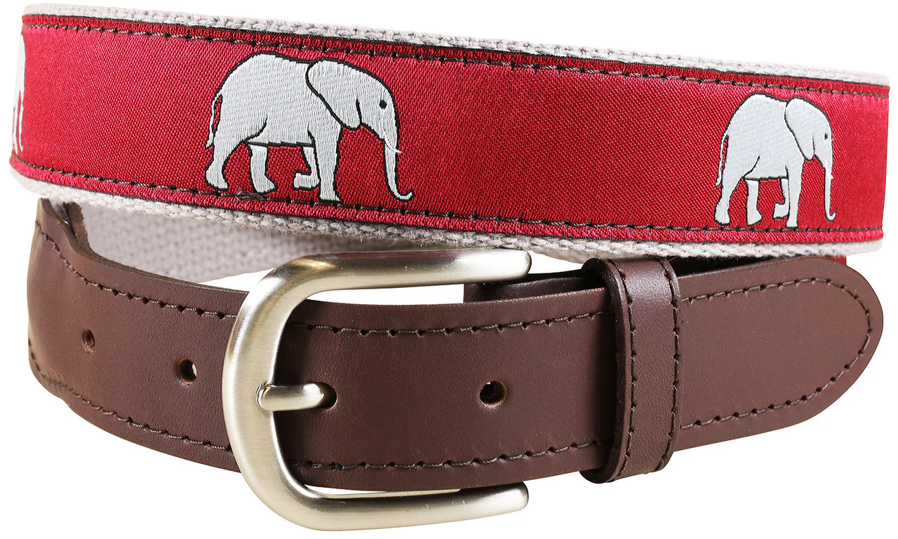 Belted Cow Leather Tab Belts - Image 9
