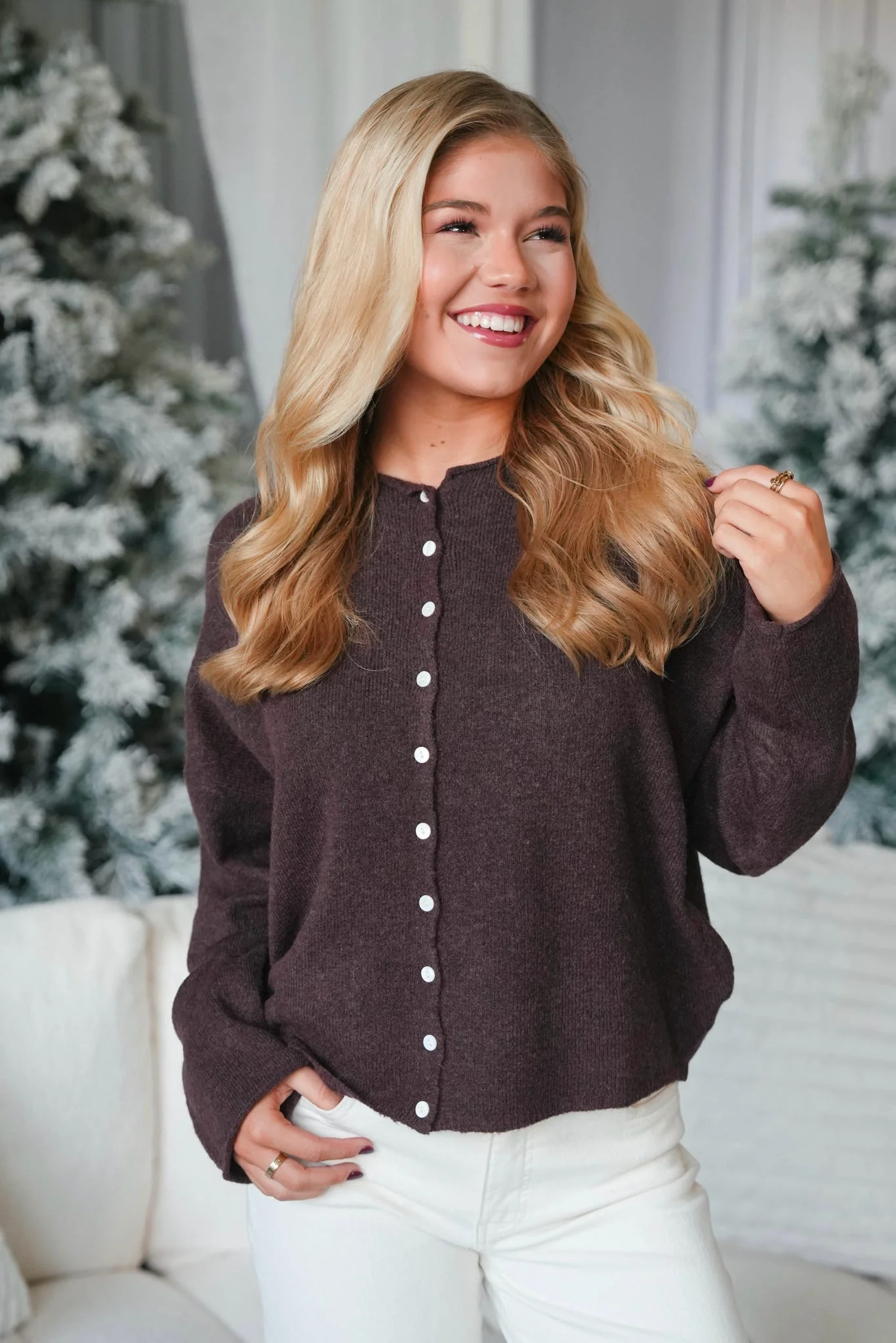 Winter Special Mistletoe Cardigan - Image 6