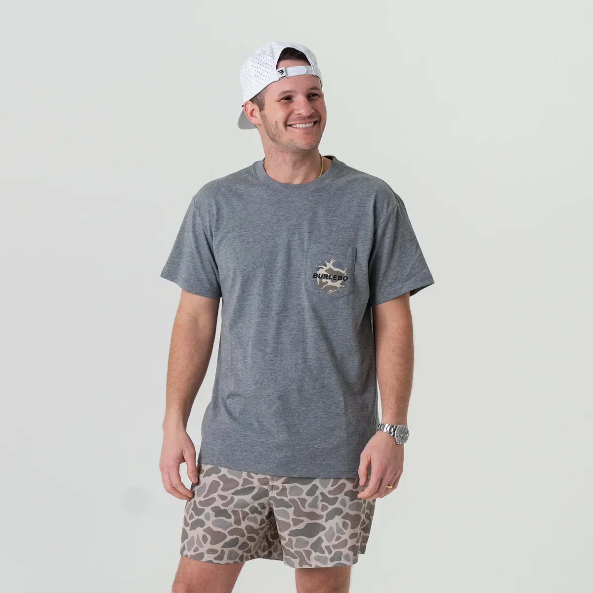 Burlebo Rad Dad Deer Camo Tee - Image 3