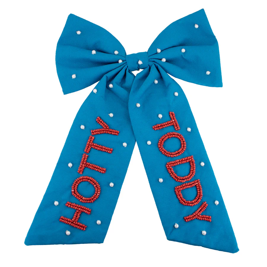Capri Designs Beaded Hair Bow - Image 3