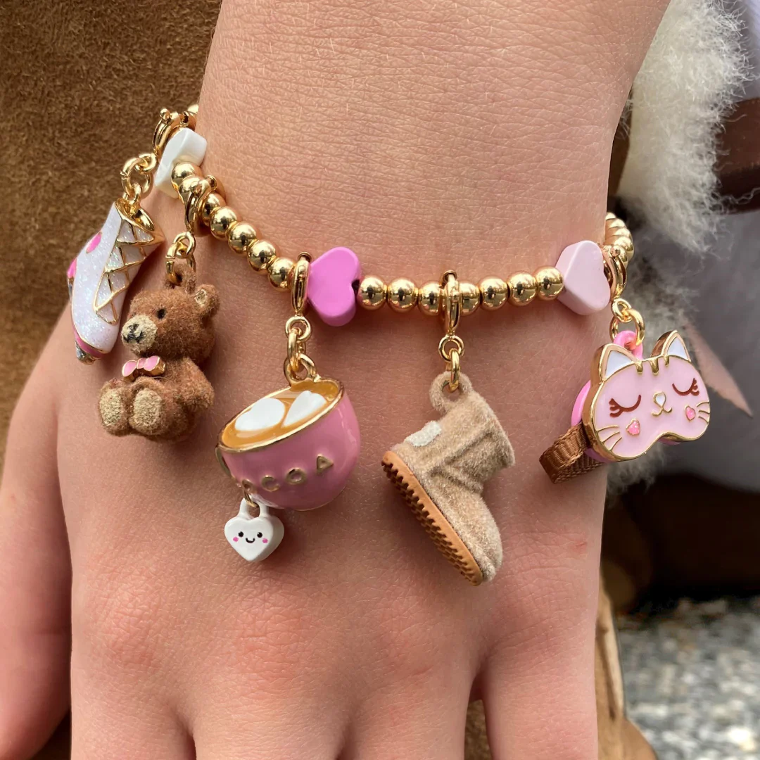 Girls' Charm It!  Stretch Bead Bracelet - Image 4