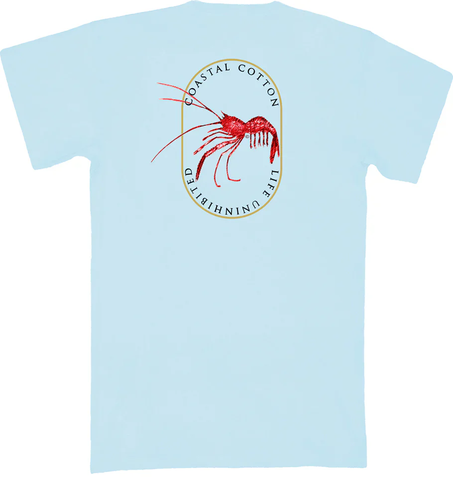 Coastal Cotton Crawfish Tee - Image 3
