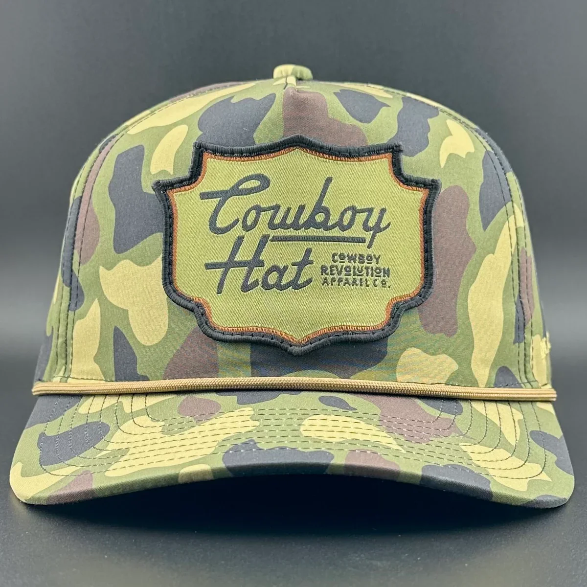 Cowboy Revolution Rope Hat - Image 2