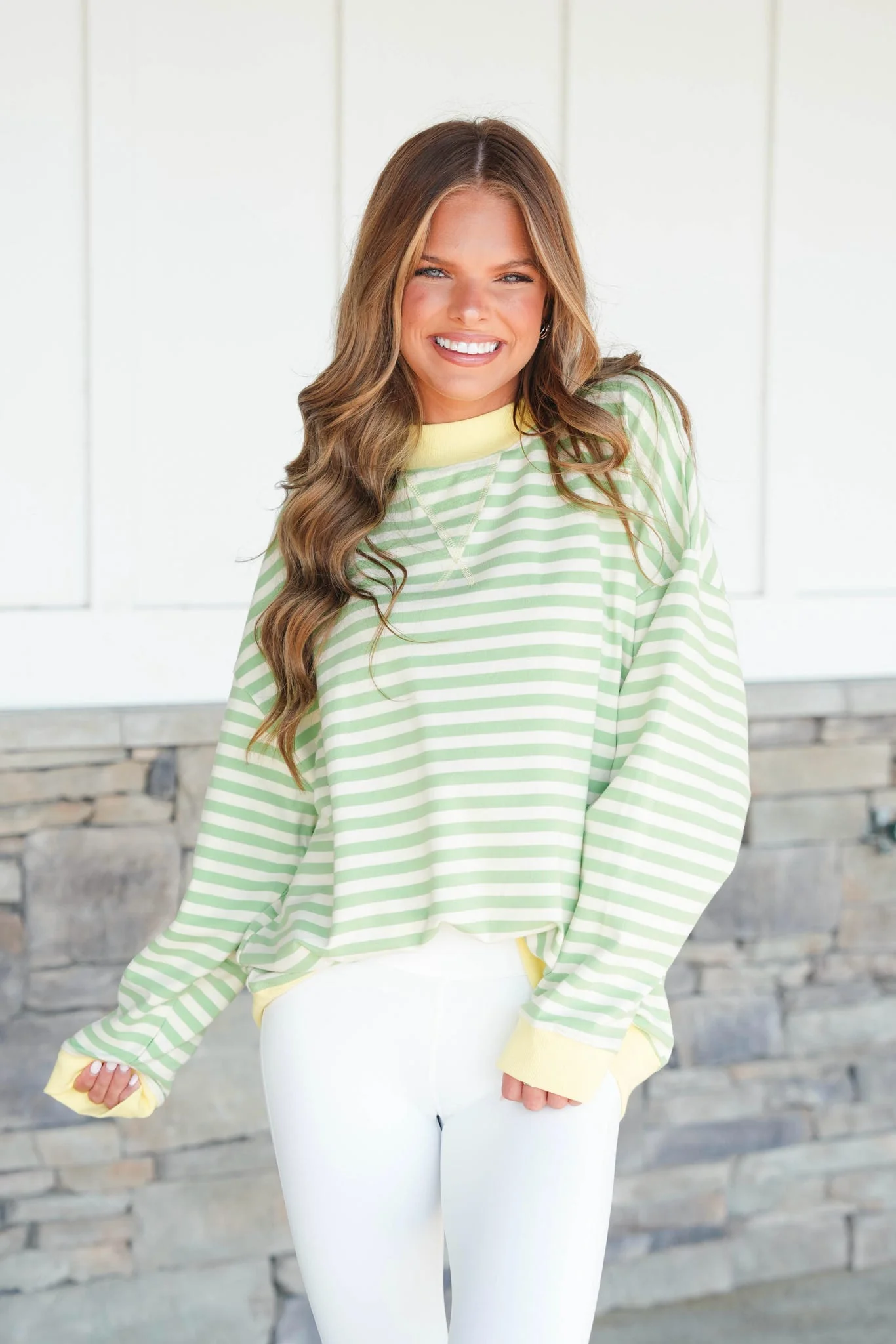 In This Moment Mock Neck Sweatshirt - Image 5