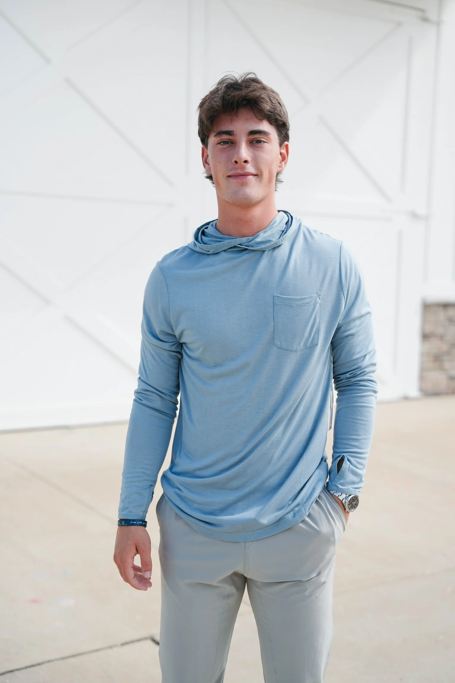 Free Fly Men's Bamboo Lightweight Hoodie - Image 11