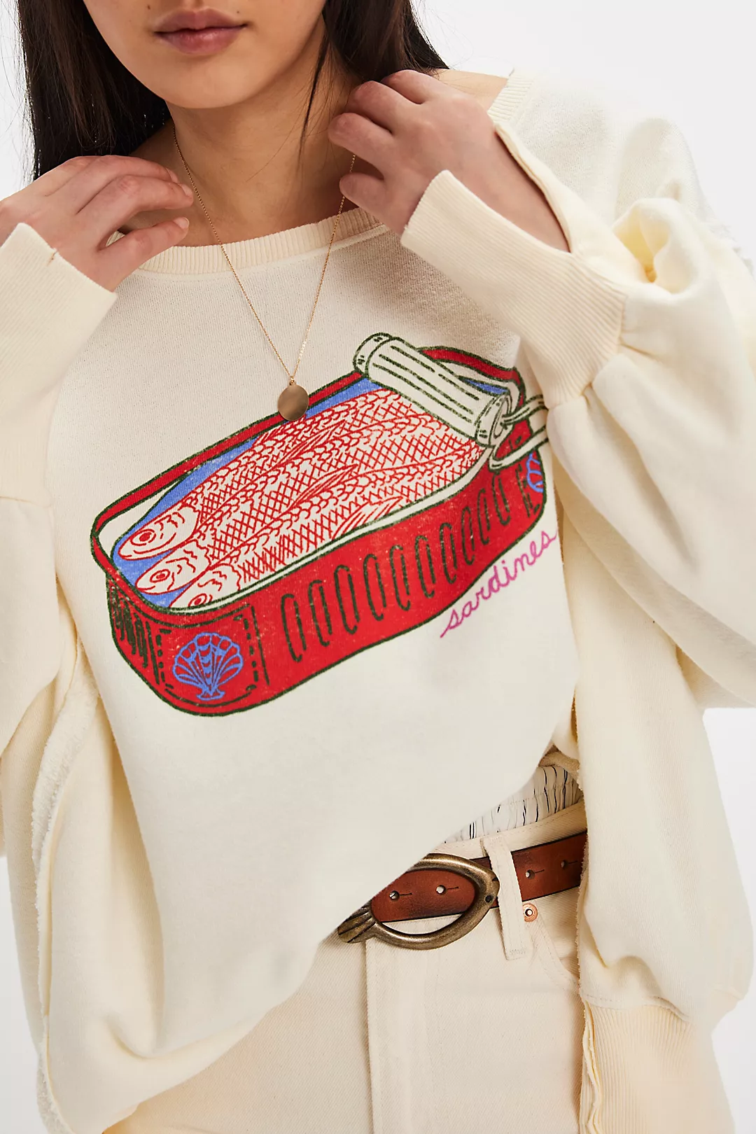 Free People We The Free Graphic Camden Pullover - Image 2