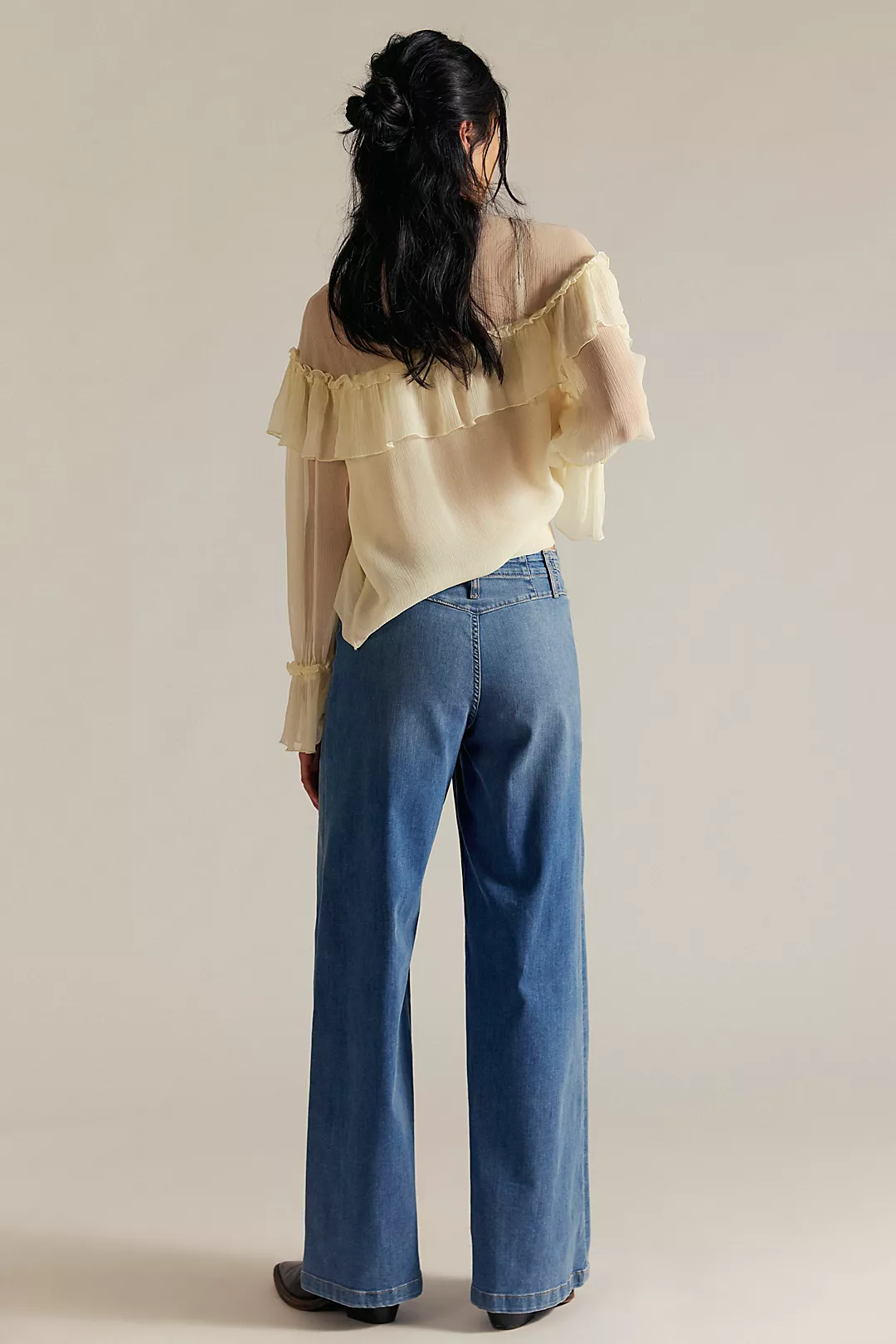 Free People We The Free Libre Wide Leg Jean - Image 3