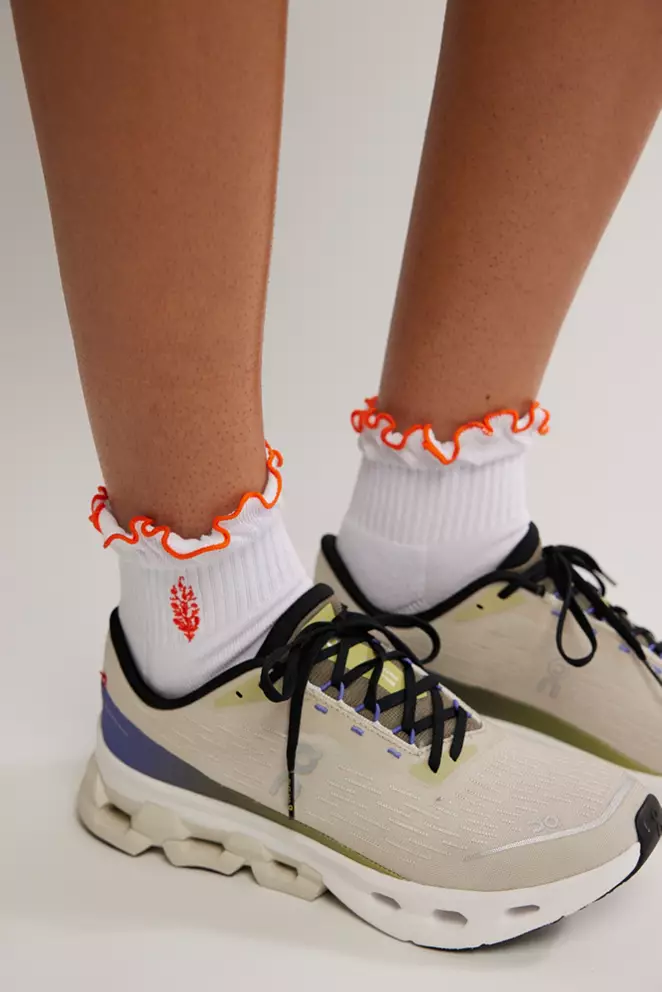 Free People Movement Classic Ruffle Socks - Image 5