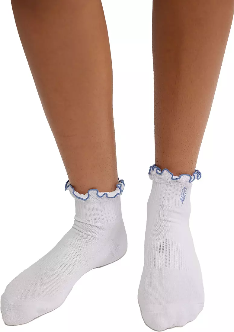 Free People Movement Classic Ruffle Socks - Image 6