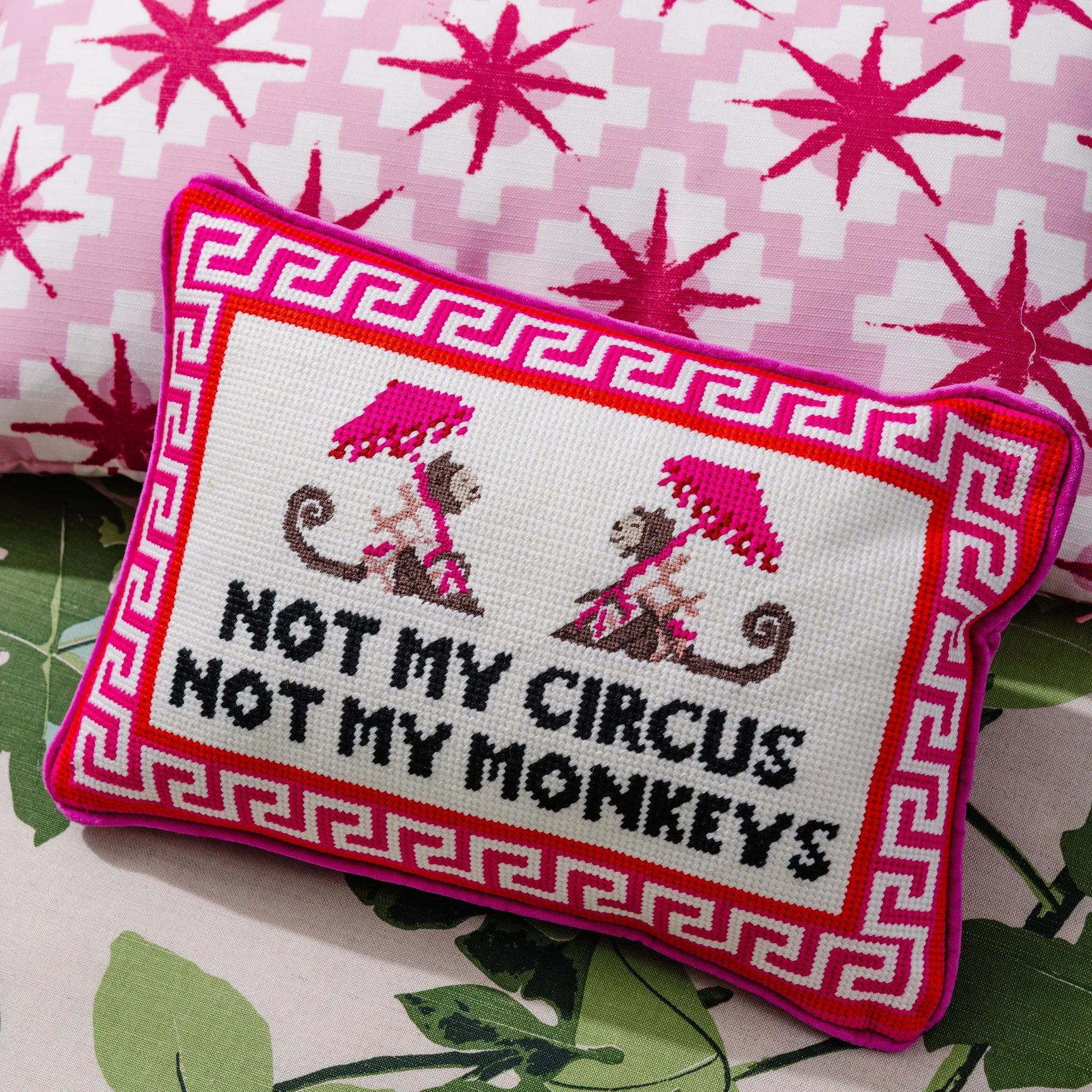 Furbish Needlepoint Pillow - Image 2