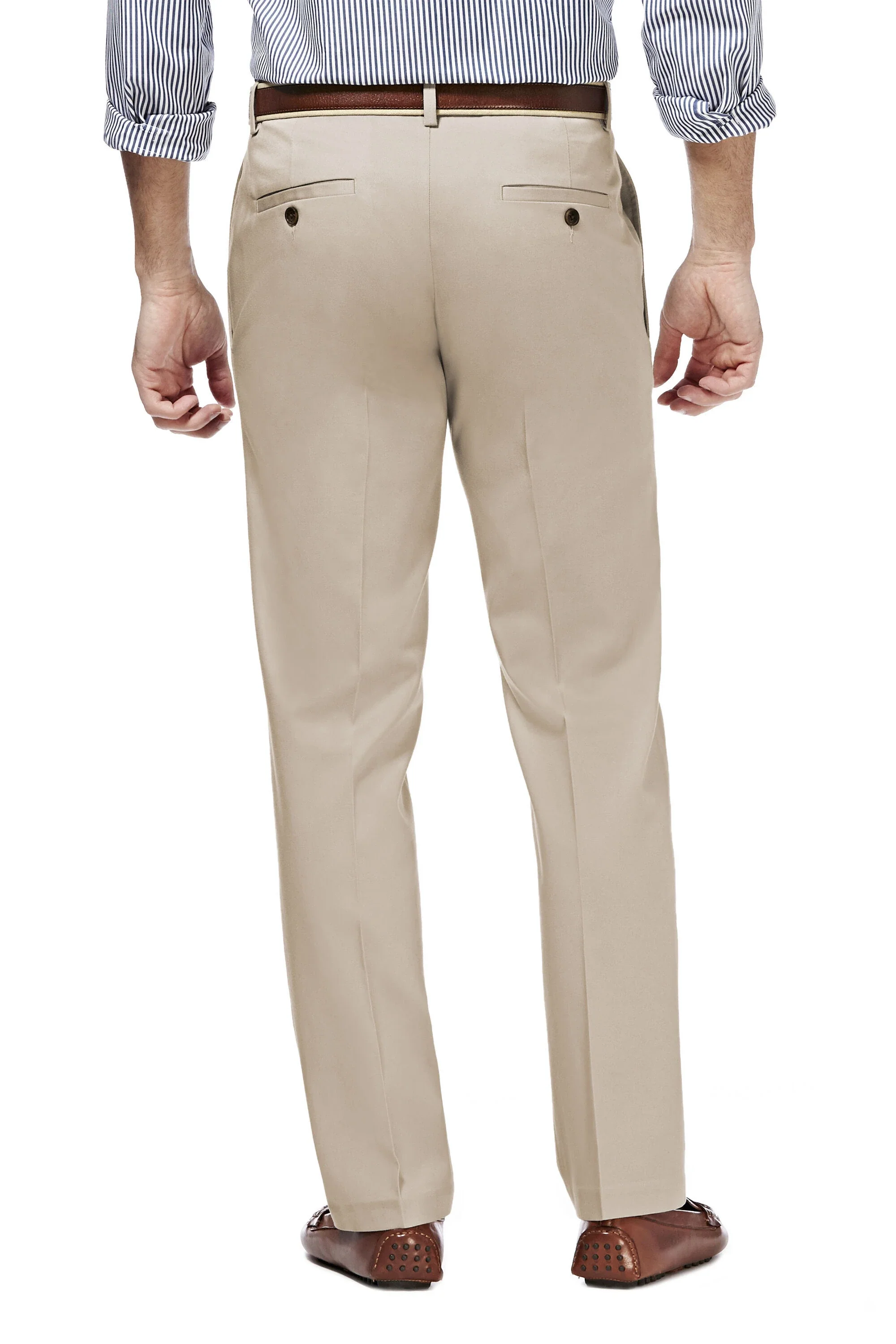 Haggar No Iron Flat Front Pants - Image 4