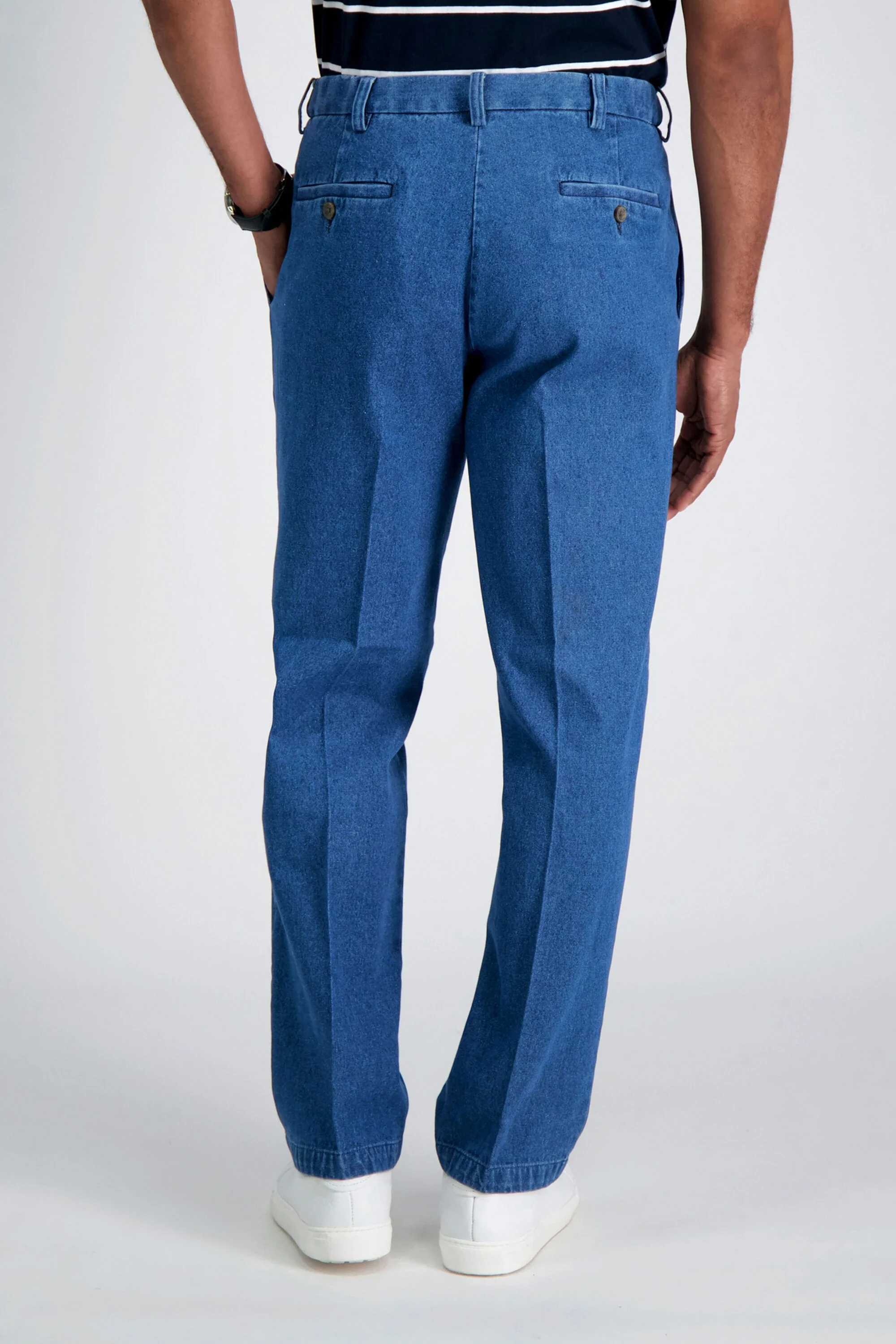 Haggar W2W Pleat Front Pant - Image 9