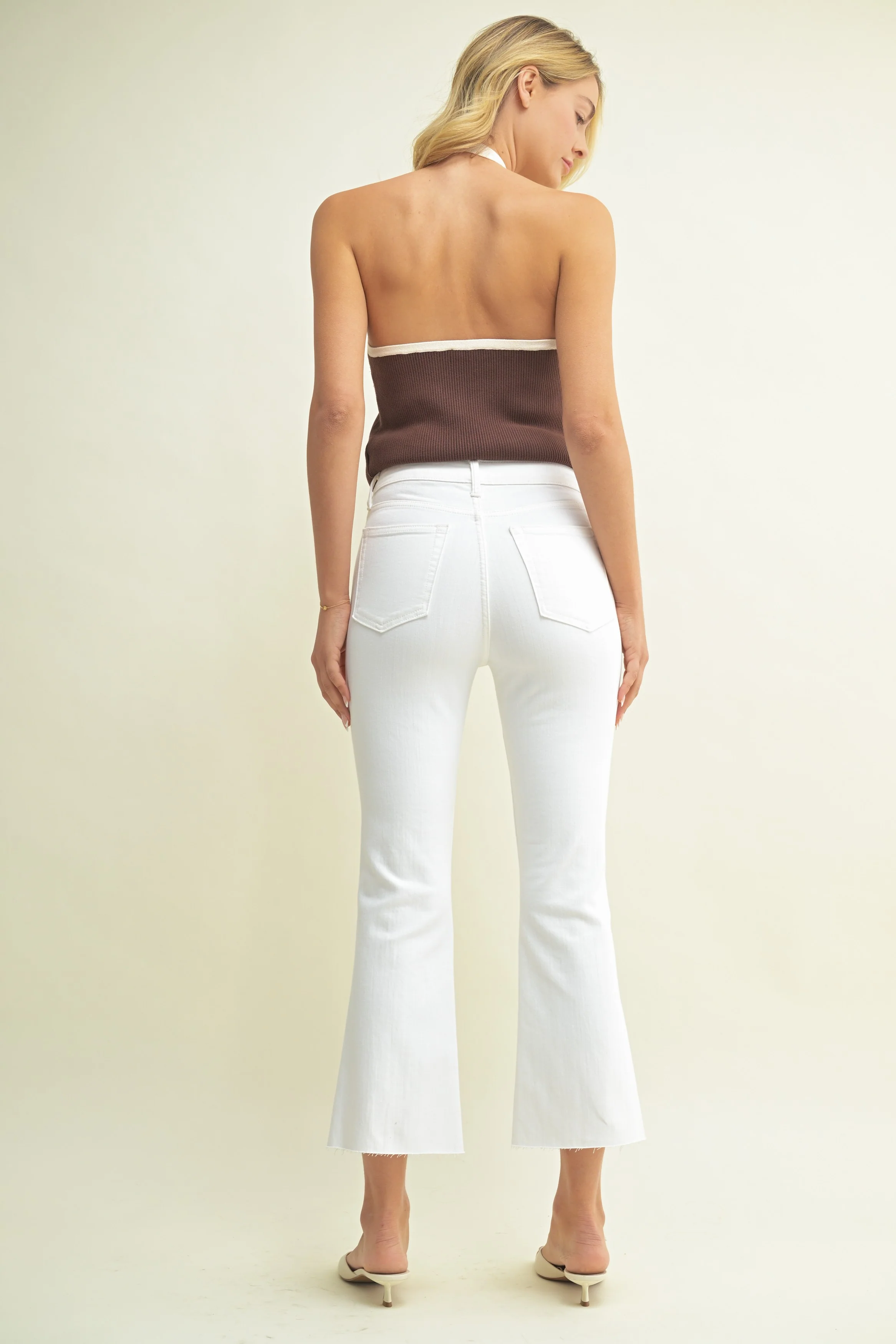 Just Black Denim Kick Flare Jean - Image 3