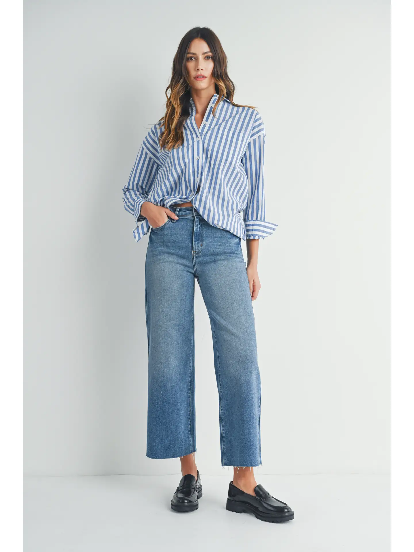 Just Black Scissor Cut Jeans - Image 7
