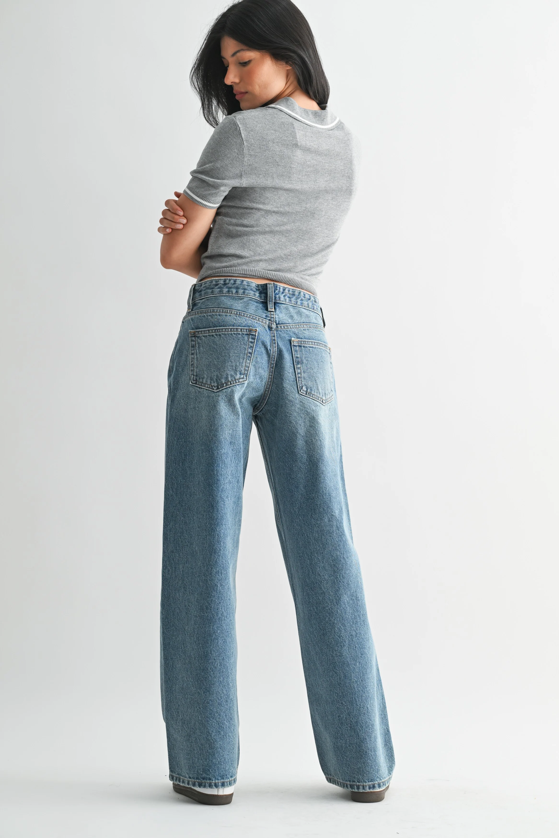 Just Black Denim Baggy Jean - Image 4