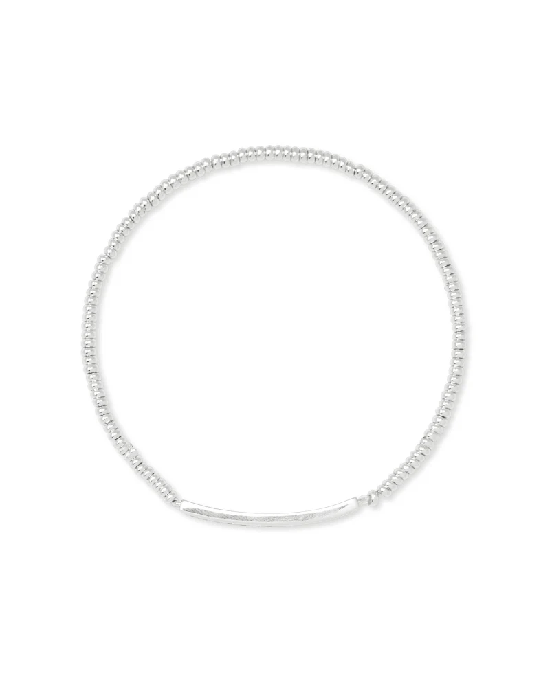 Kendra Scott Addison Stretch Bracelet Rhod Metal - Image 2