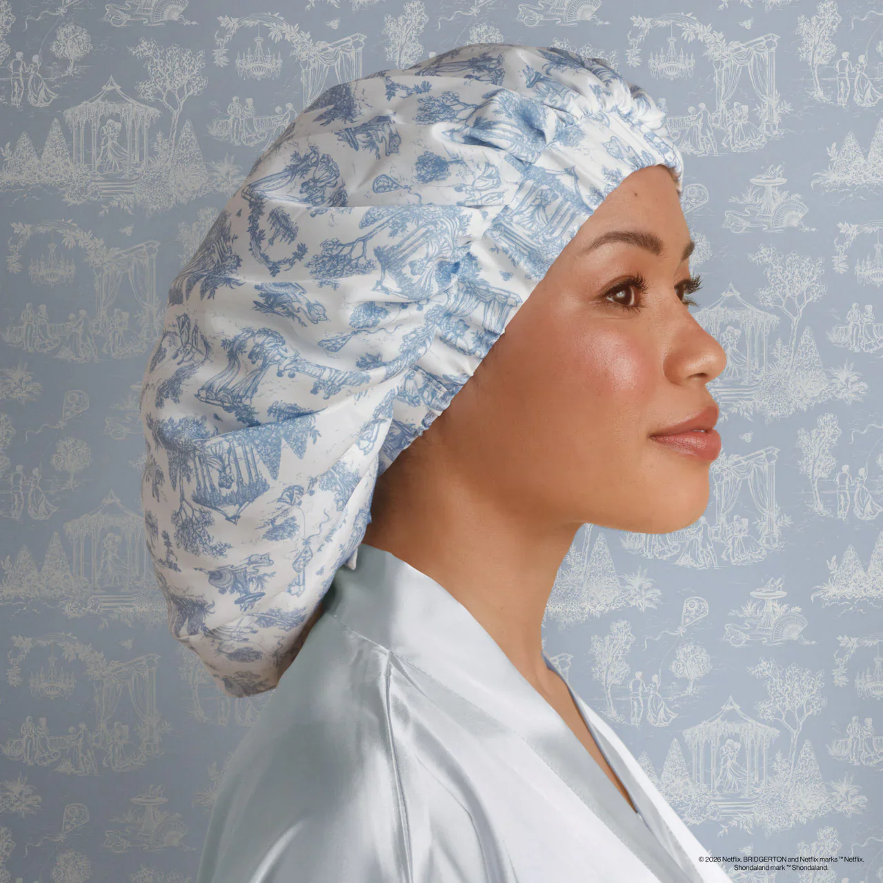Kitsch Bridgerton Satin Bonnet - Image 2