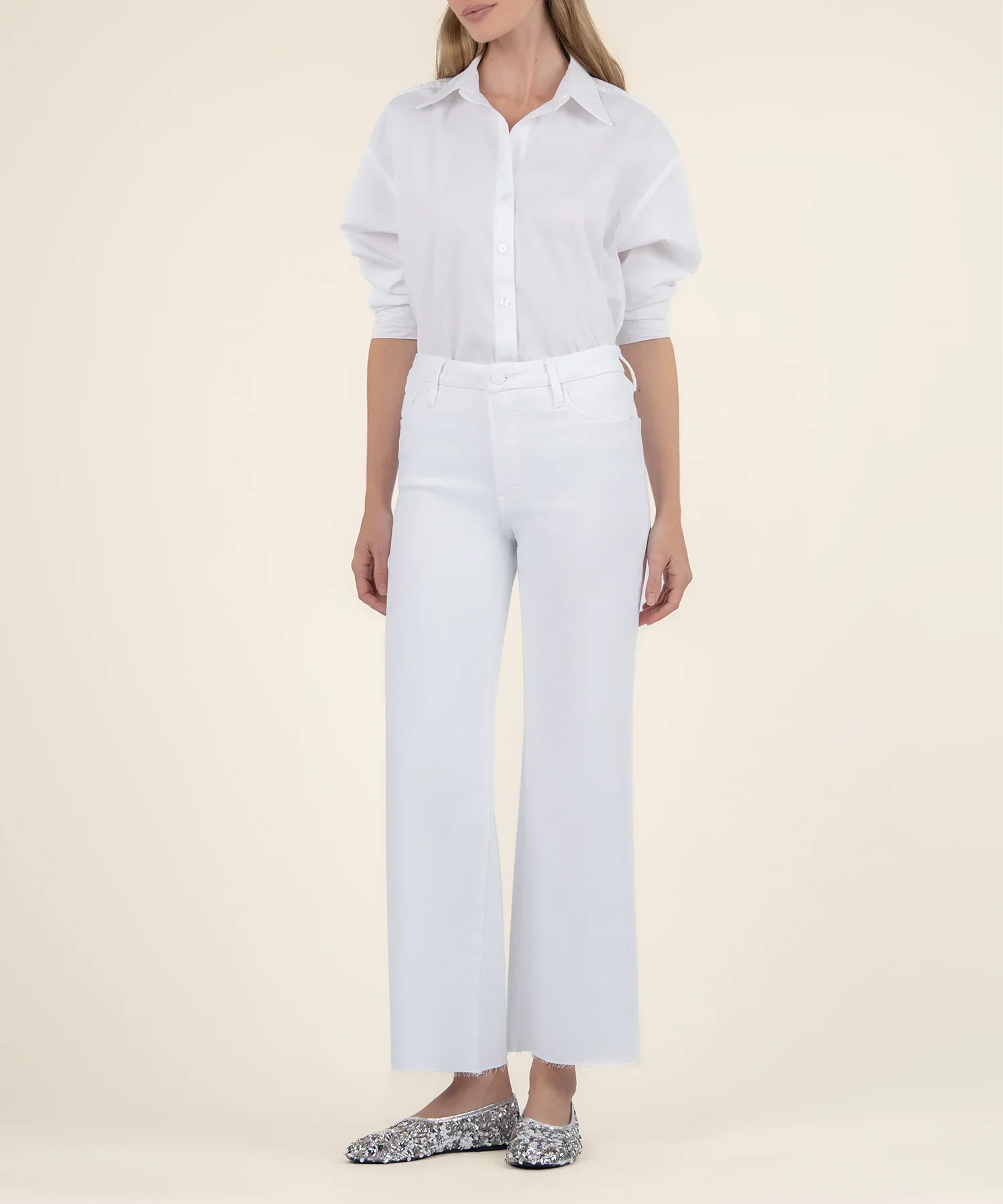Kut Meg High Rise Fab AB Wide Leg Jean - Image 6