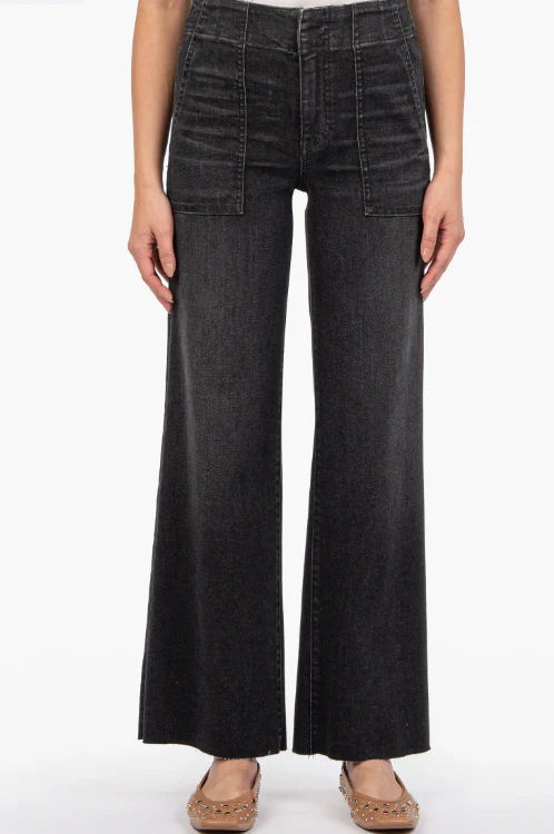 Kut Meg High Rise Wide Leg Jean - Image 11