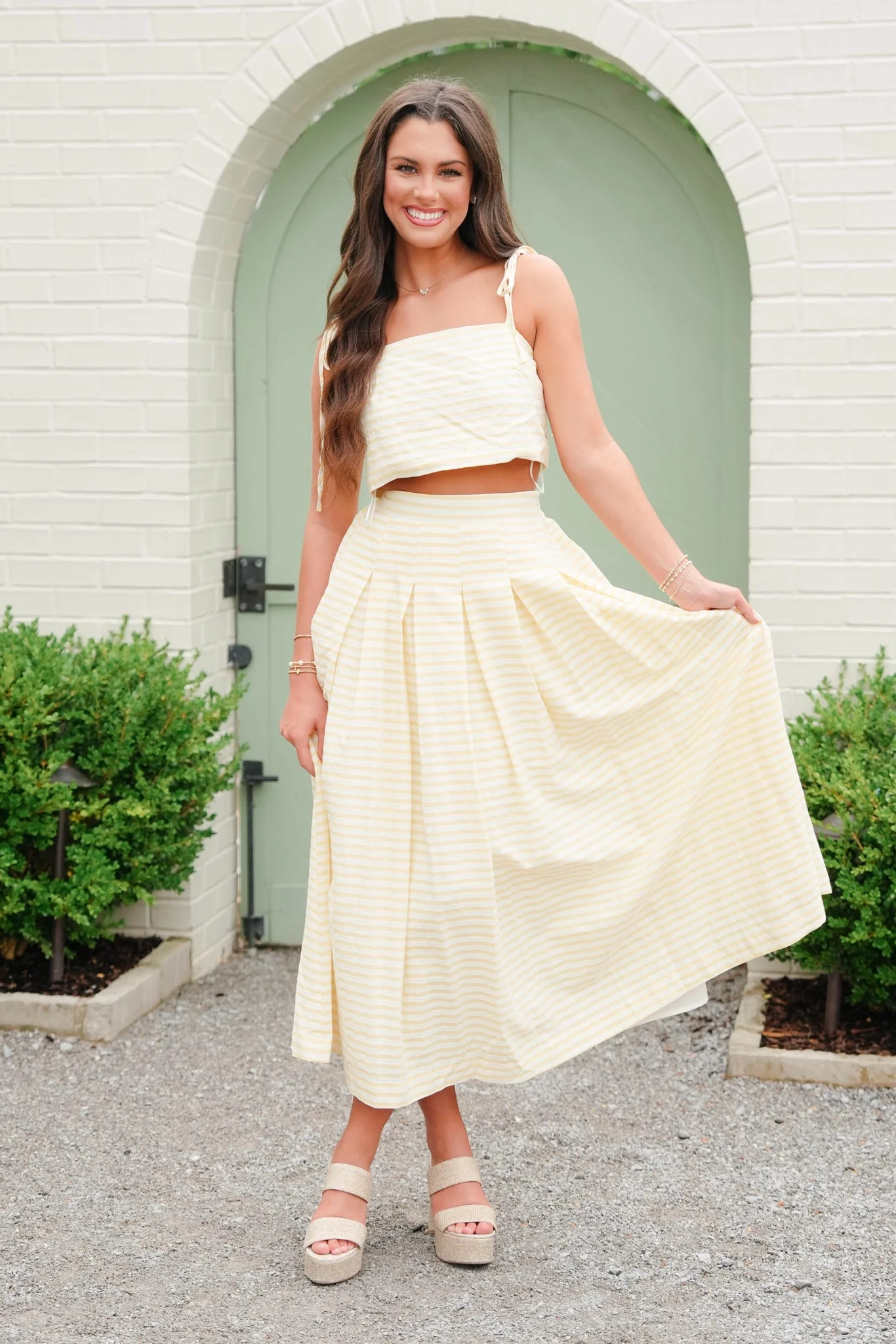 Classic Yellow Skirt - Image 5