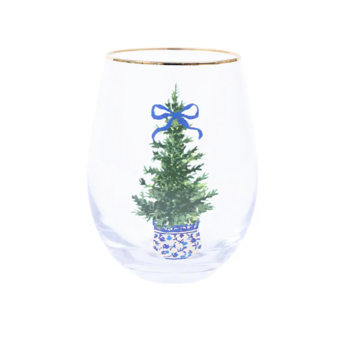 Mary Square Stemless Wine Glass - Image 11