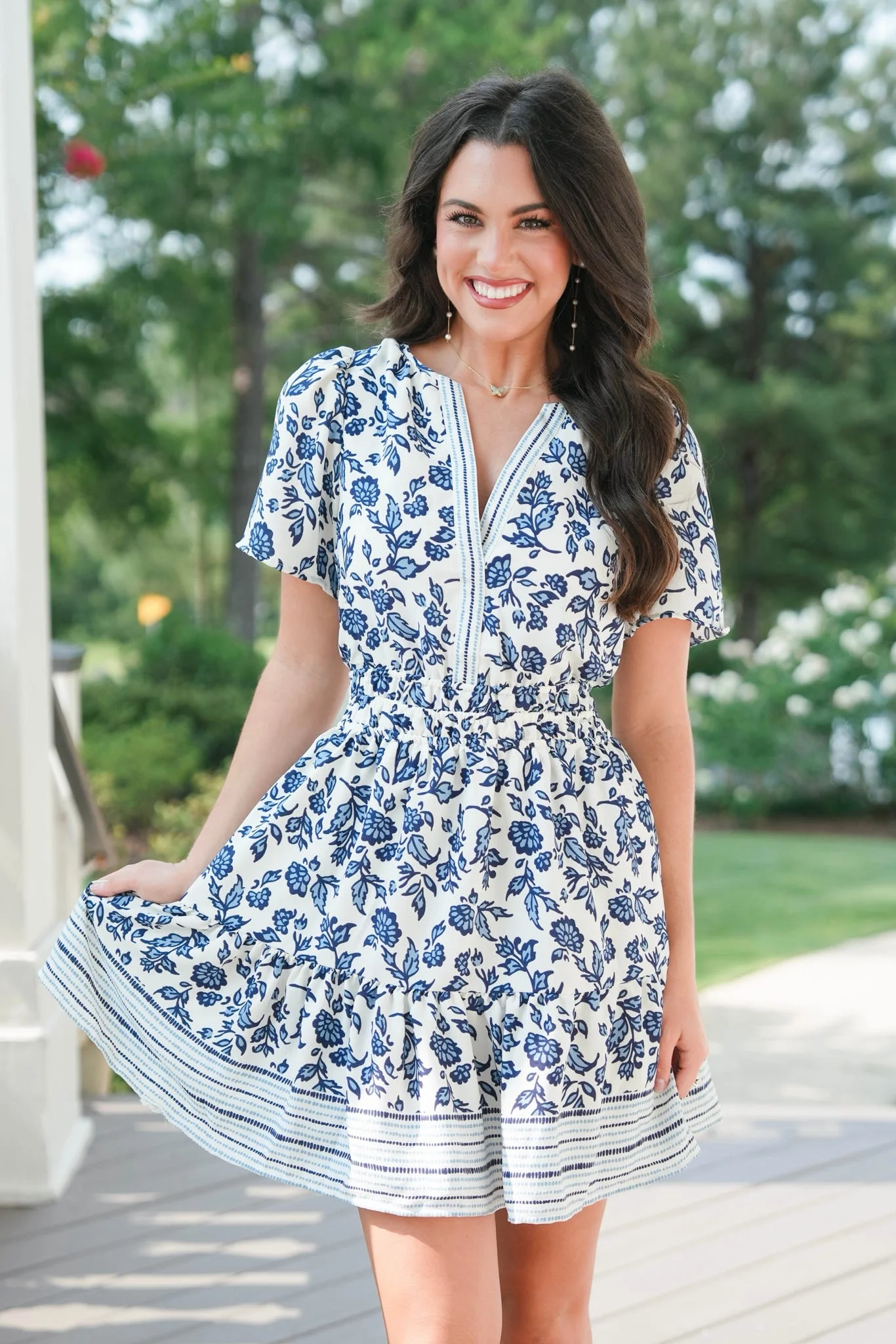 Mary Square Tracey Mini Ivy Script Dress