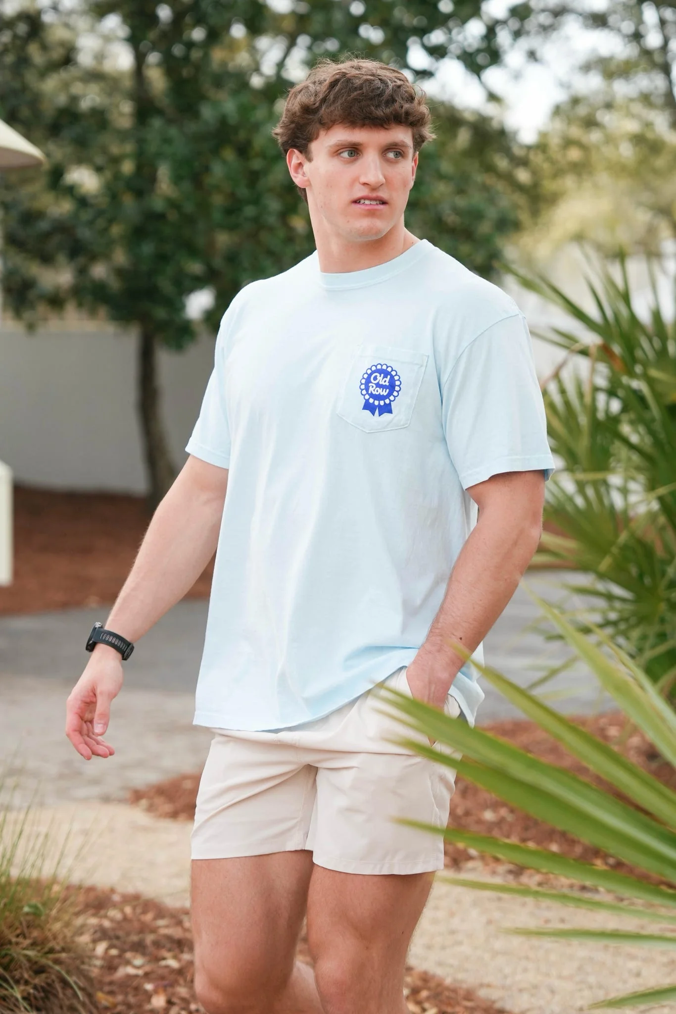 Old Row BDTBAB Retro Mirror Pocket Tee - Image 2