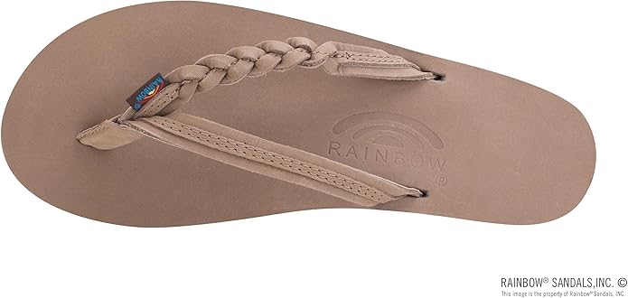 Women's Rainbow Flirty Braidy Flip Flop - Image 3