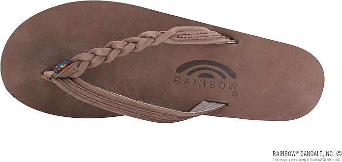 Women's Rainbow Flirty Braidy Flip Flop - Image 7