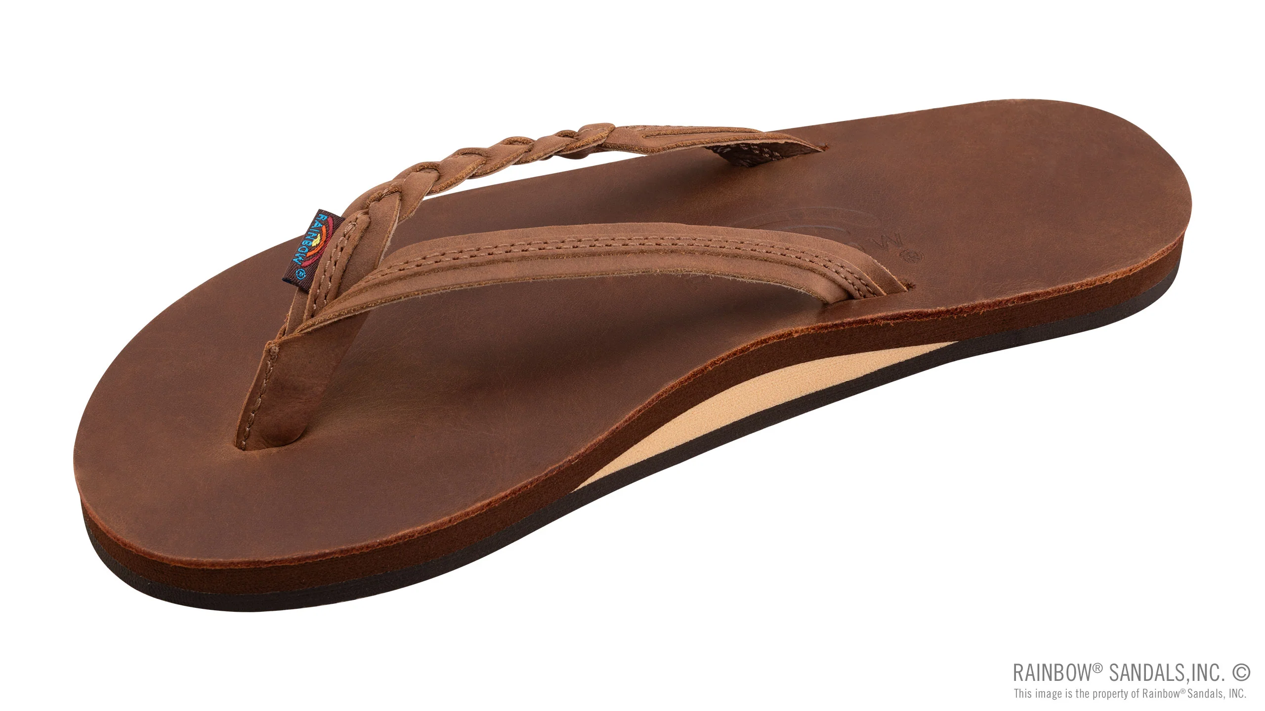 Women's Rainbow Flirty Braidy Flip Flop - Image 8