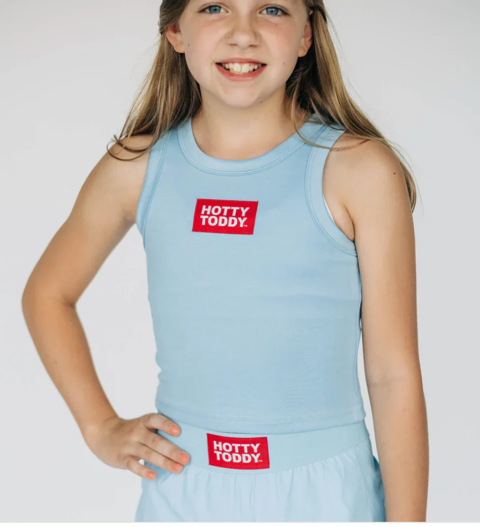 Girls' Scarlet & Gold Hotty Toddy Alli Airy Tank - Image 3