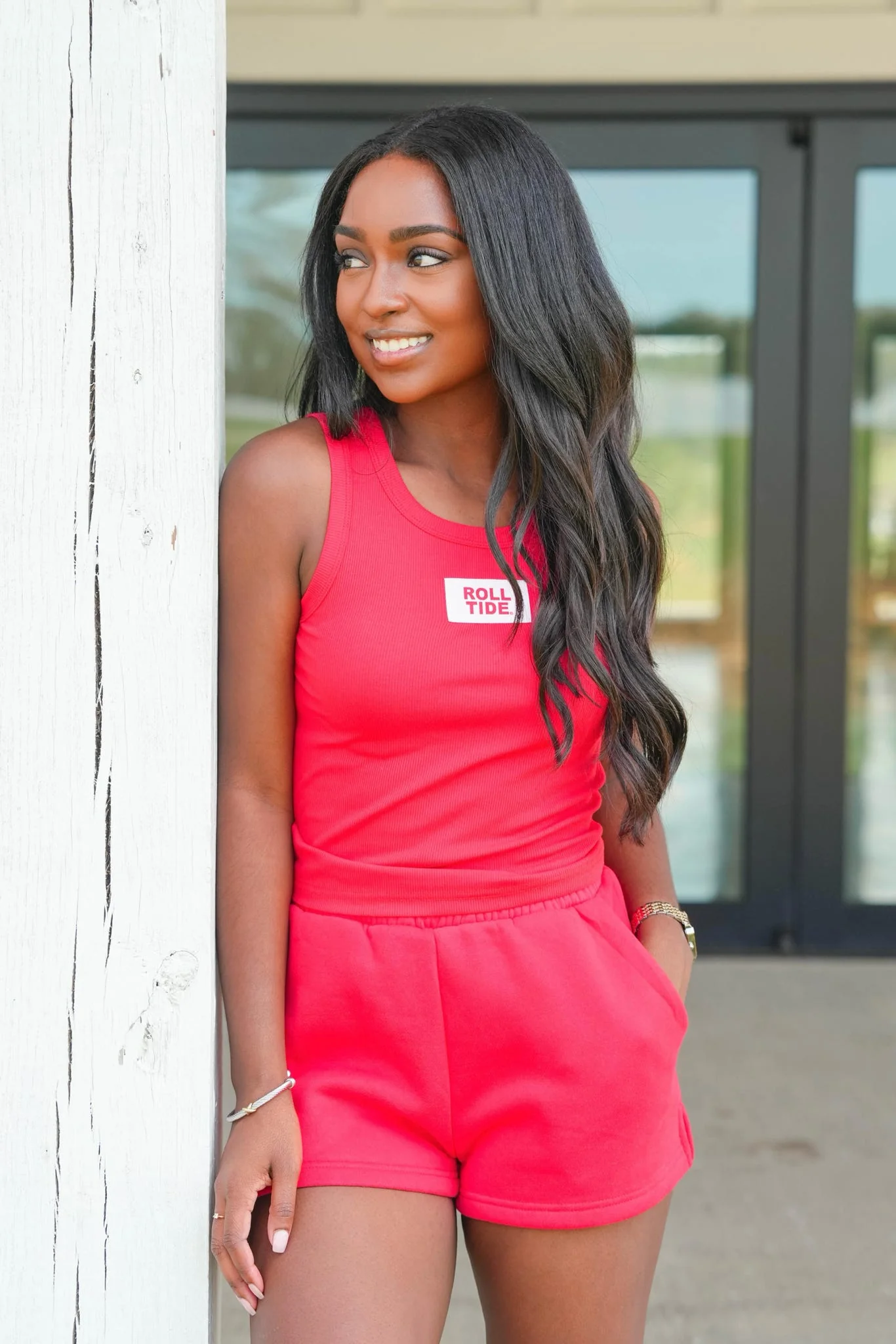 Roll Tide Patch Baby Tank - Image 6