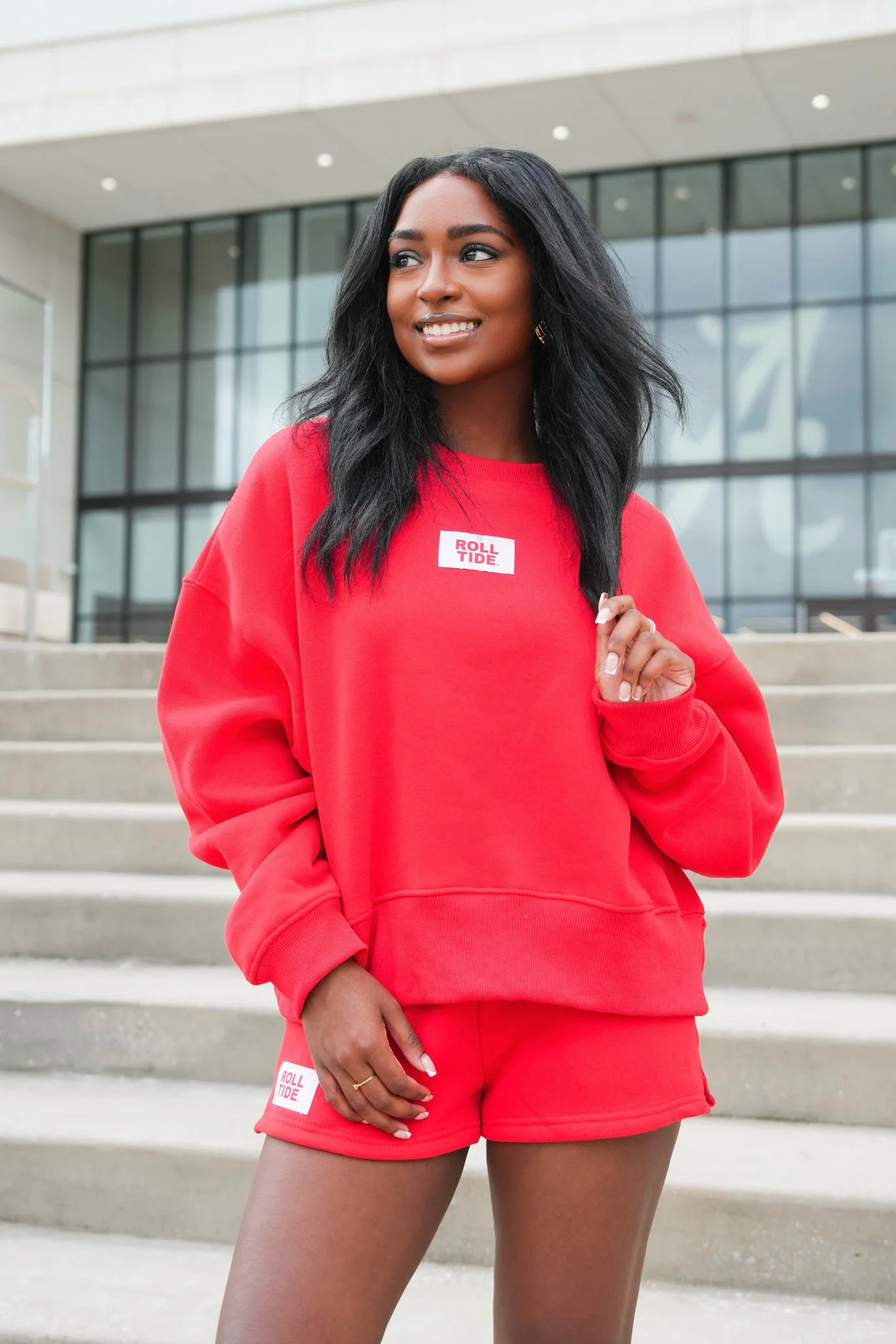 Roll Tide Patch Sweatshirt - Image 4