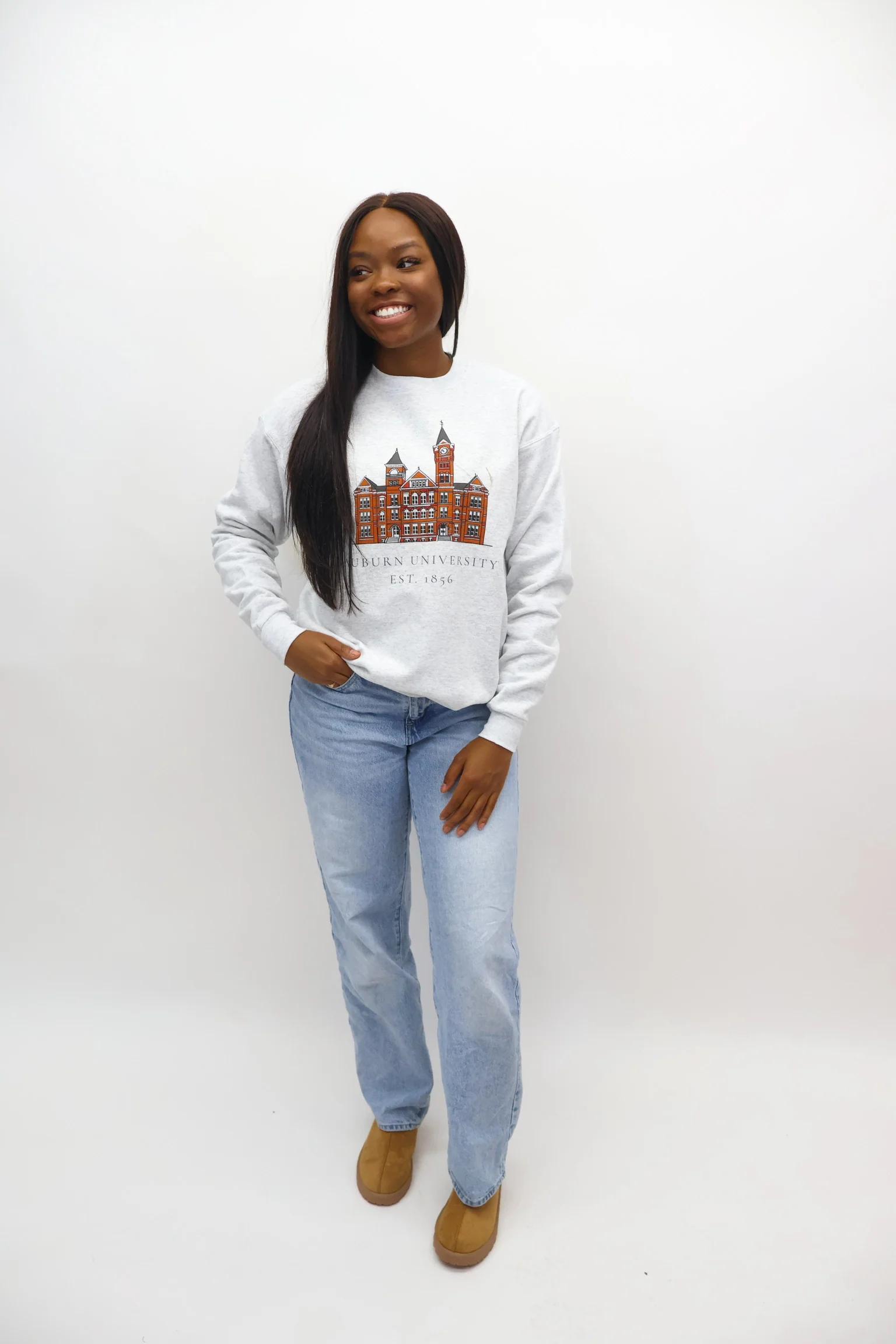 Scarlet Samford Hall 1856 Sweatshirt - Image 3
