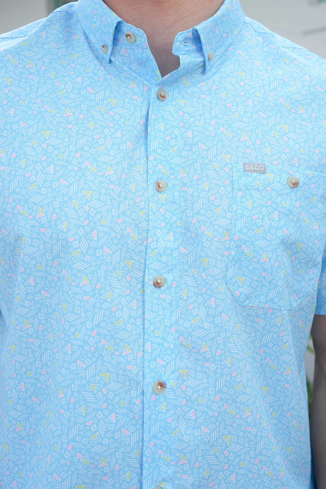 Southern Shirt Geo Jumble Baja Shirt - Image 2