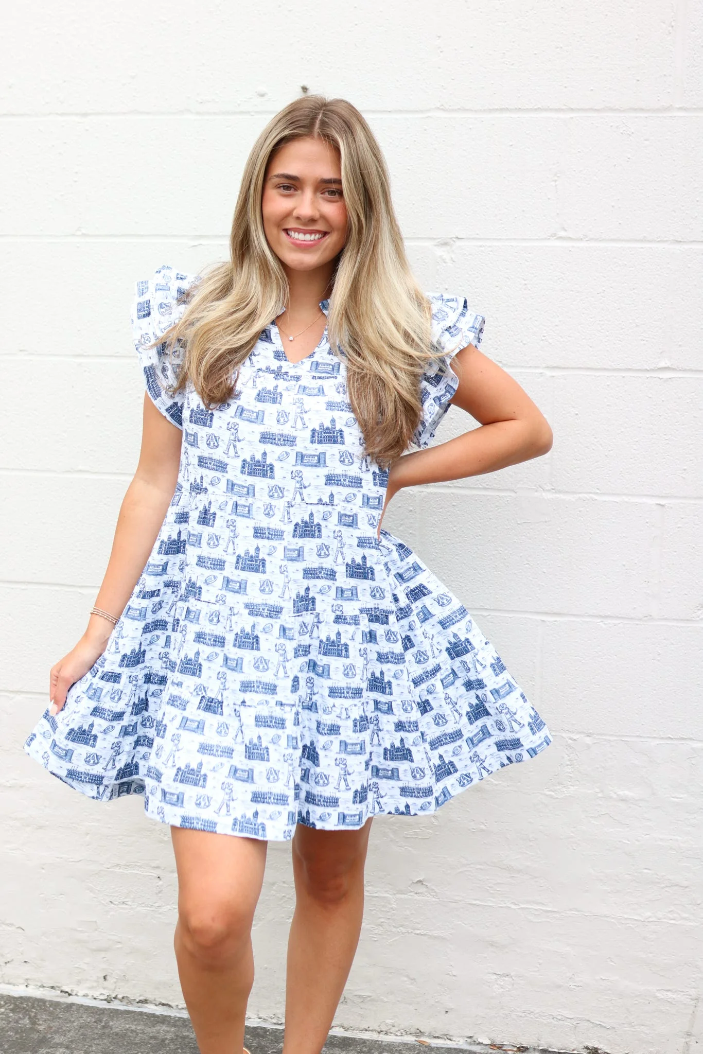 Stewart Simmons Auburn Toile Dress - Image 4