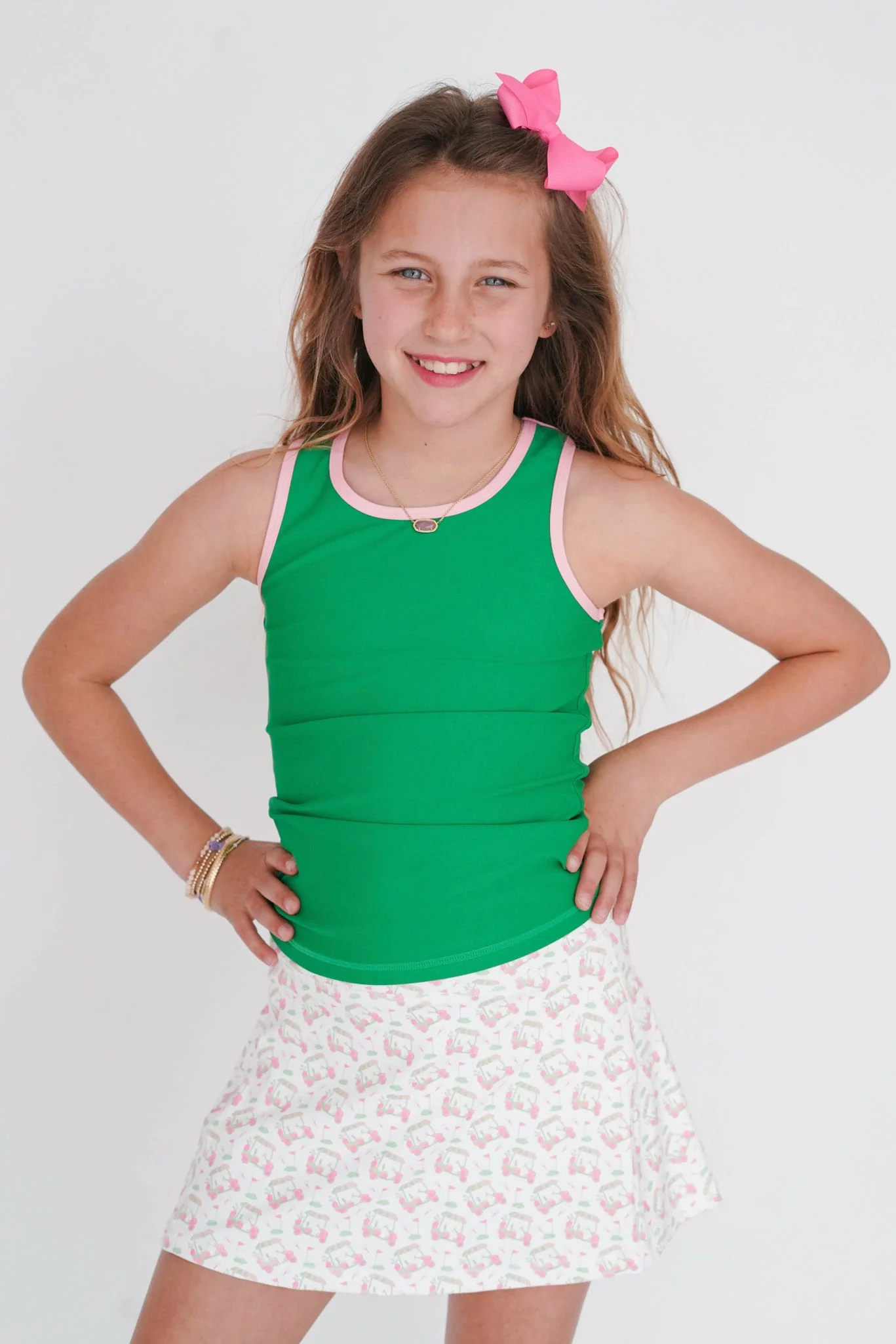 Girls' Spring Tennis Skort - Image 2