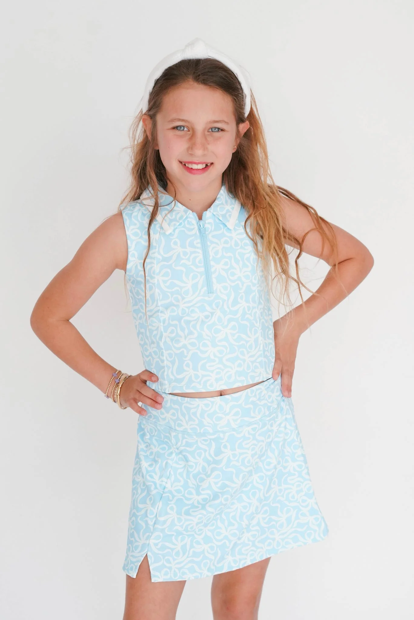 Girls' Swoon Bow Proper Top
