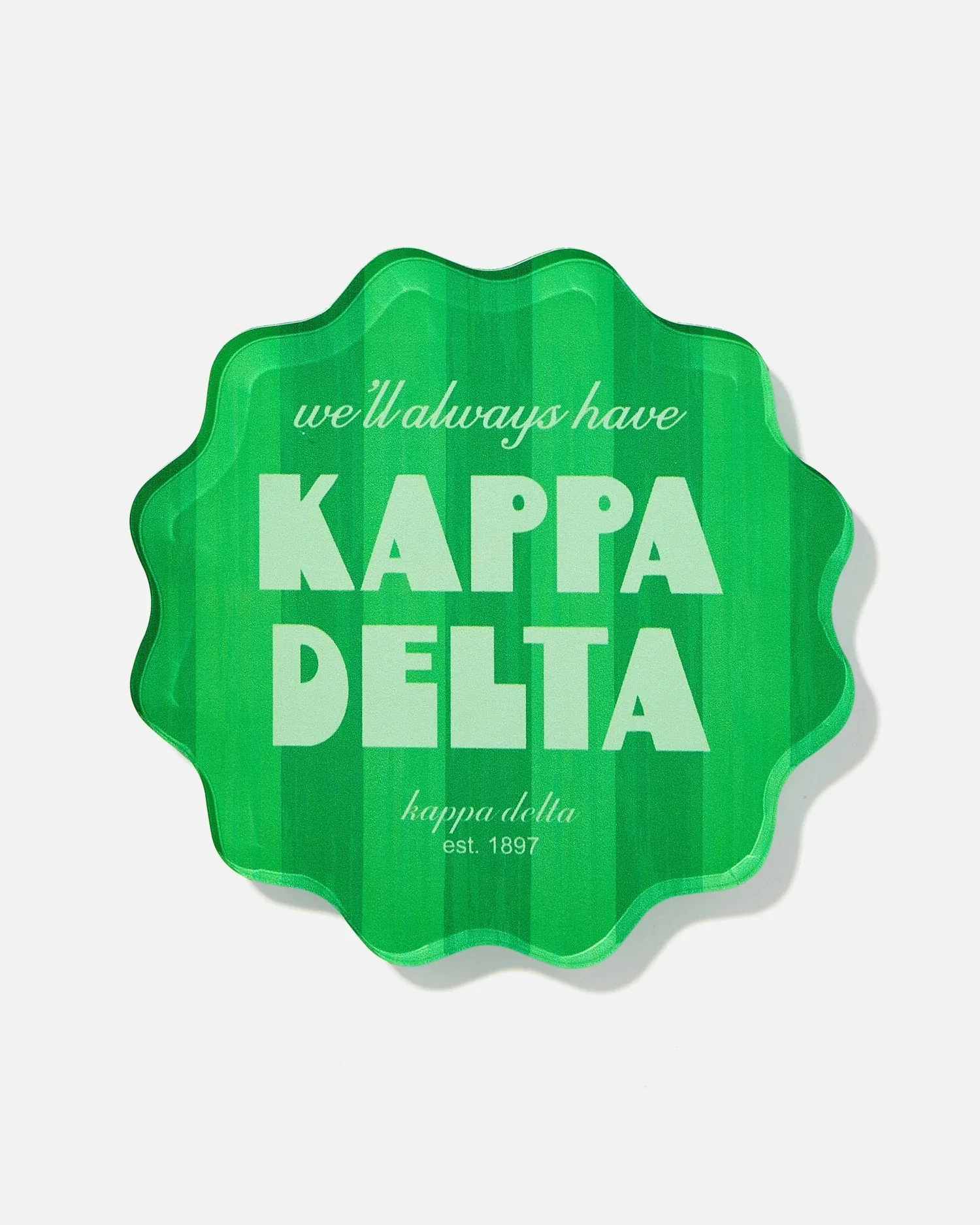 Tart By Taylor Scalloped Sorority Coaster - Image 13