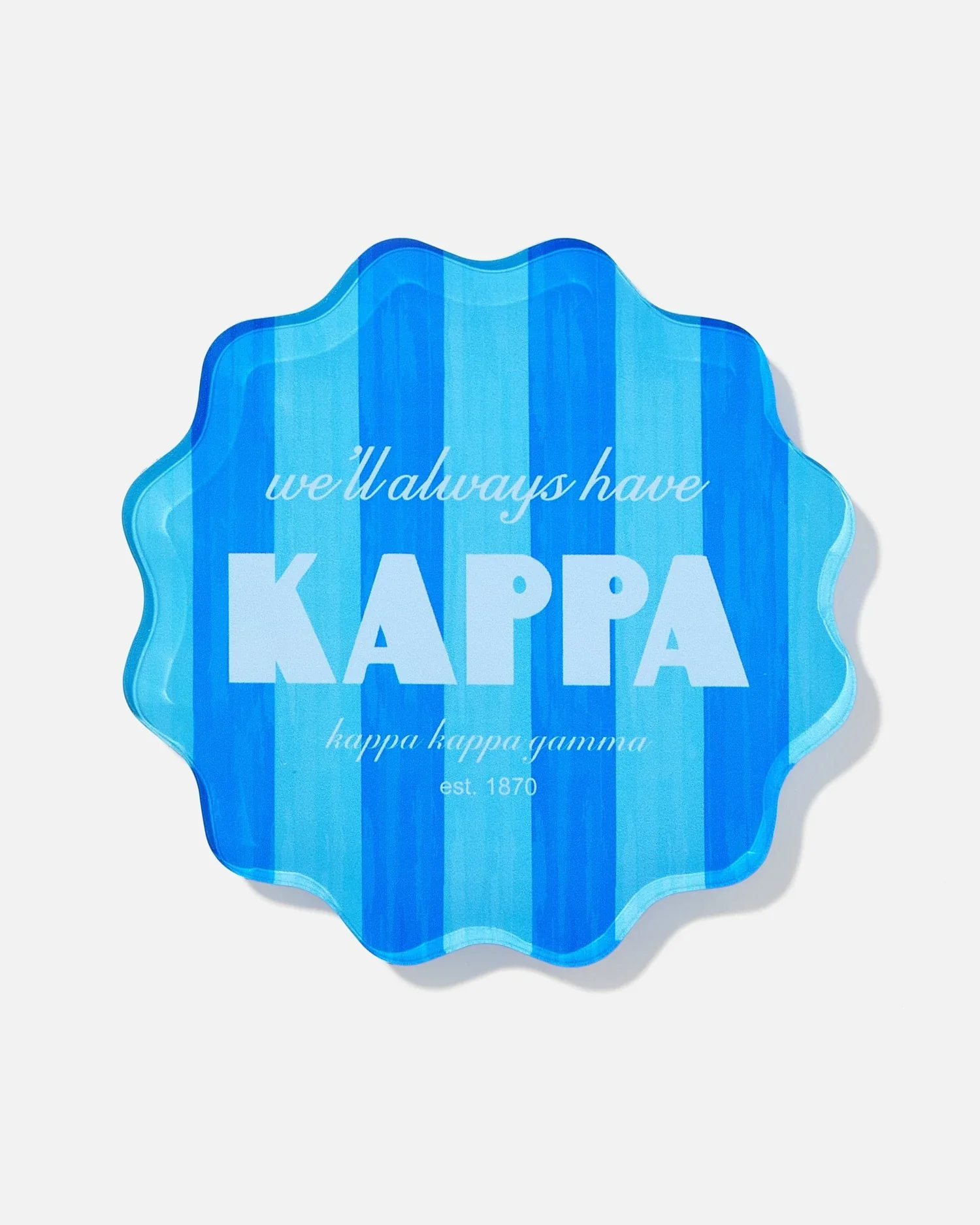 Tart By Taylor Scalloped Sorority Coaster - Image 14