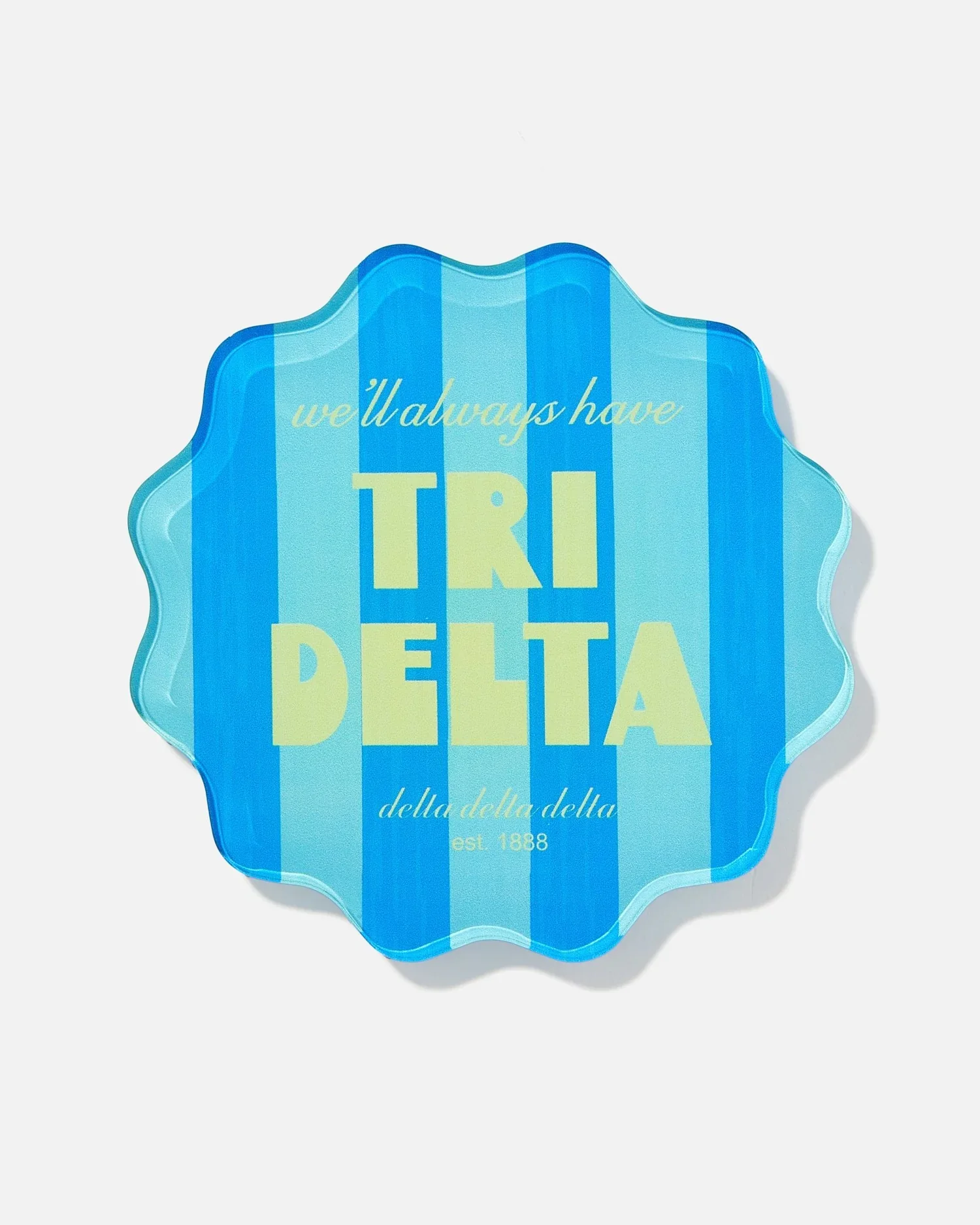 Tart By Taylor Scalloped Sorority Coaster - Image 8