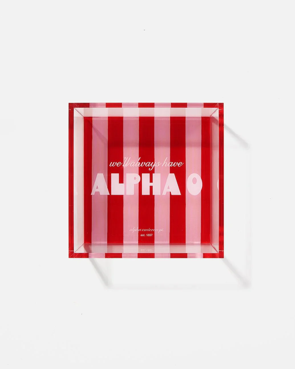 Tart By Taylor Sorority Striped Trinket Tray - Image 4