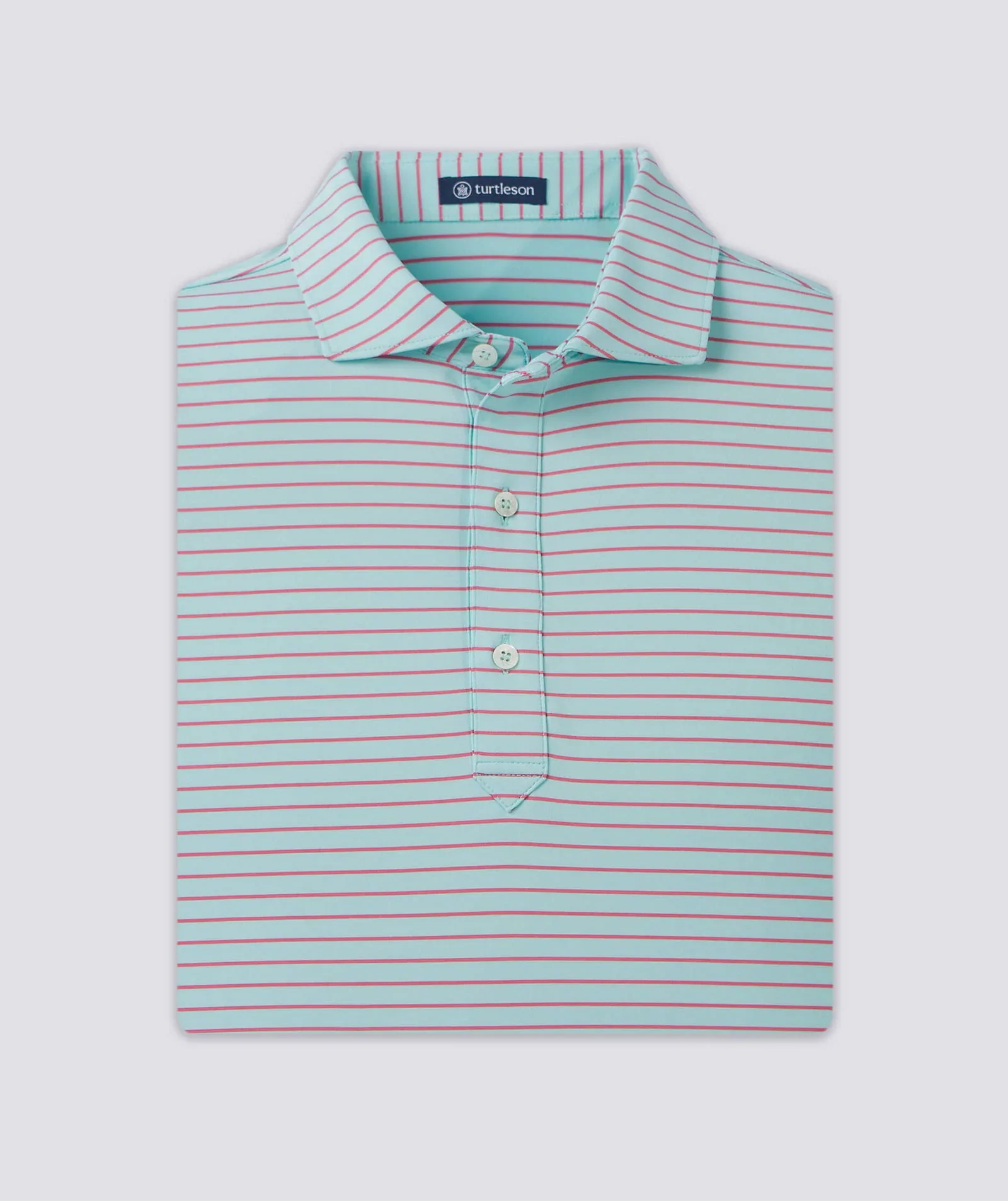 Men's Winter Special Turtleson Trey Stripe Polo - Image 2