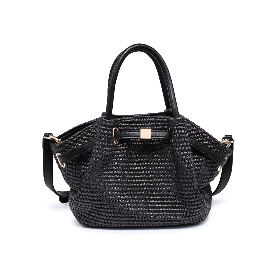 Urban Expressions Selena Straw Crossbody Bag - Image 5