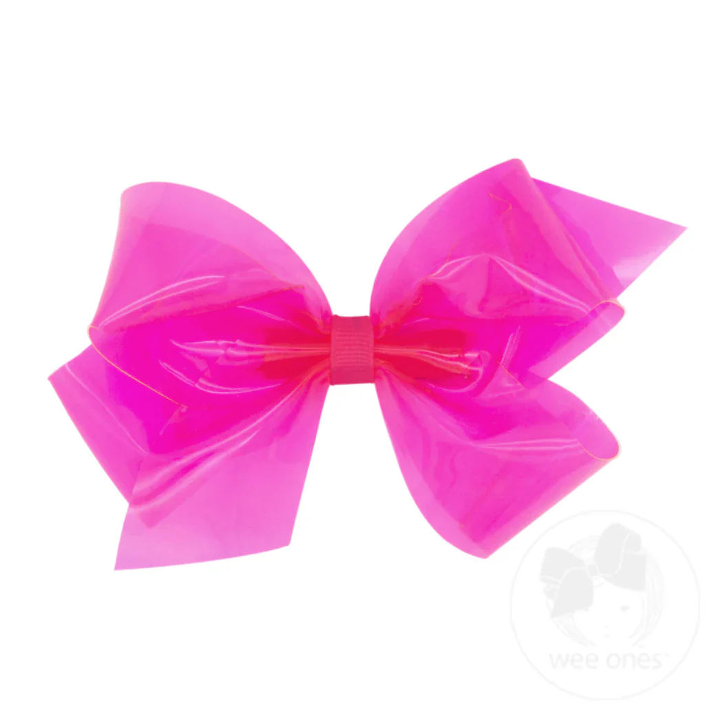 Girls' Wee Ones Vinyl Bow - Image 3